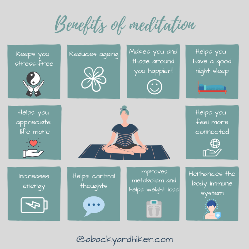 3 reasons why you should give meditation a try… ~ A Backyard Hiker